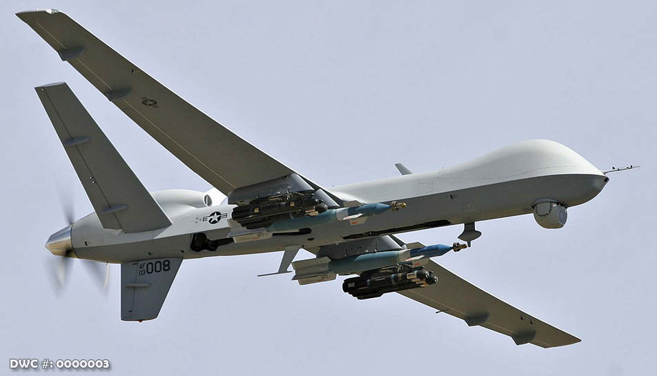 DWC#: 0000003 General Atomics MQ-9 Reaper